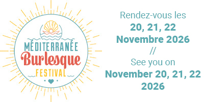 Logo Mediterranée Burlesque Festival